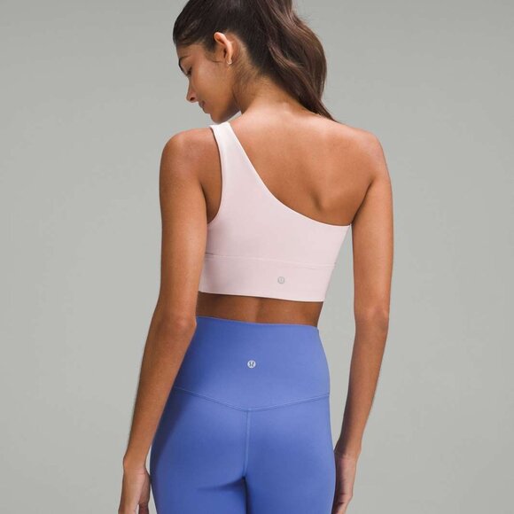 Lululemon Align Asymmetrical Sports Bra - Flush Pink - Size 4 - Picture 5 of 5